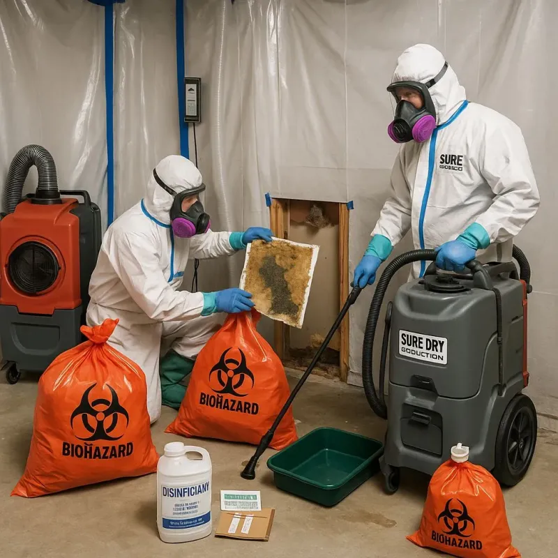Contaminated Water Handling Protocols process in Sharpes, FL